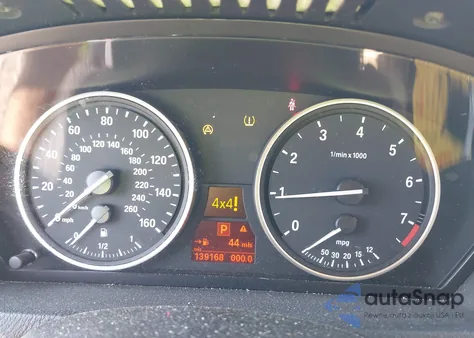 2007 BMW X5 3.0Si из США, поврежденный, VIN 5UXFE43517L039228